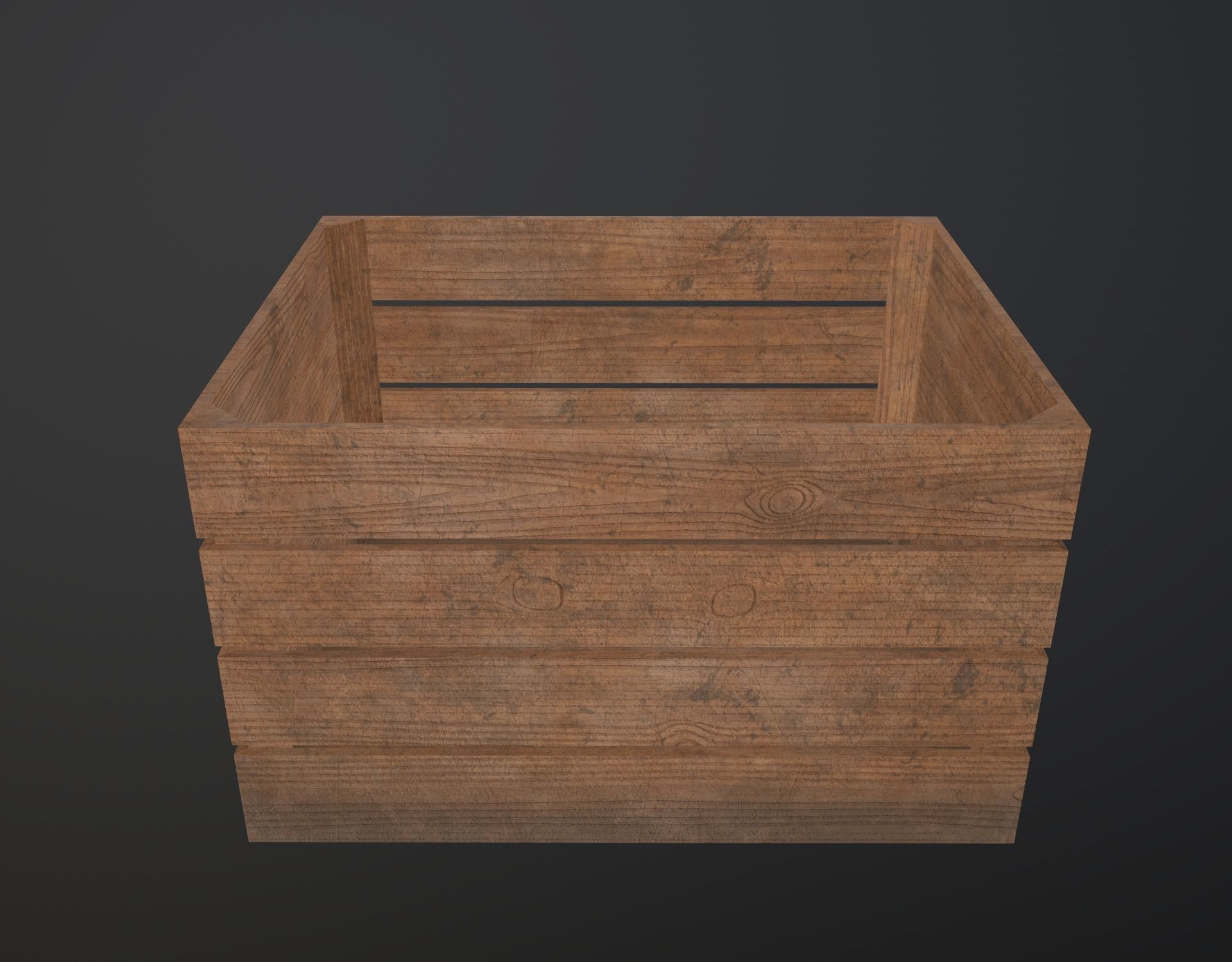 Realistic boxes pack Low-poly 3D model_31