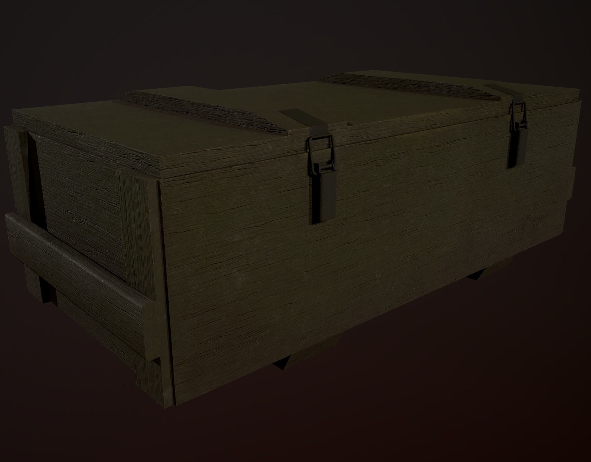 Realistic boxes pack Low-poly 3D model_2
