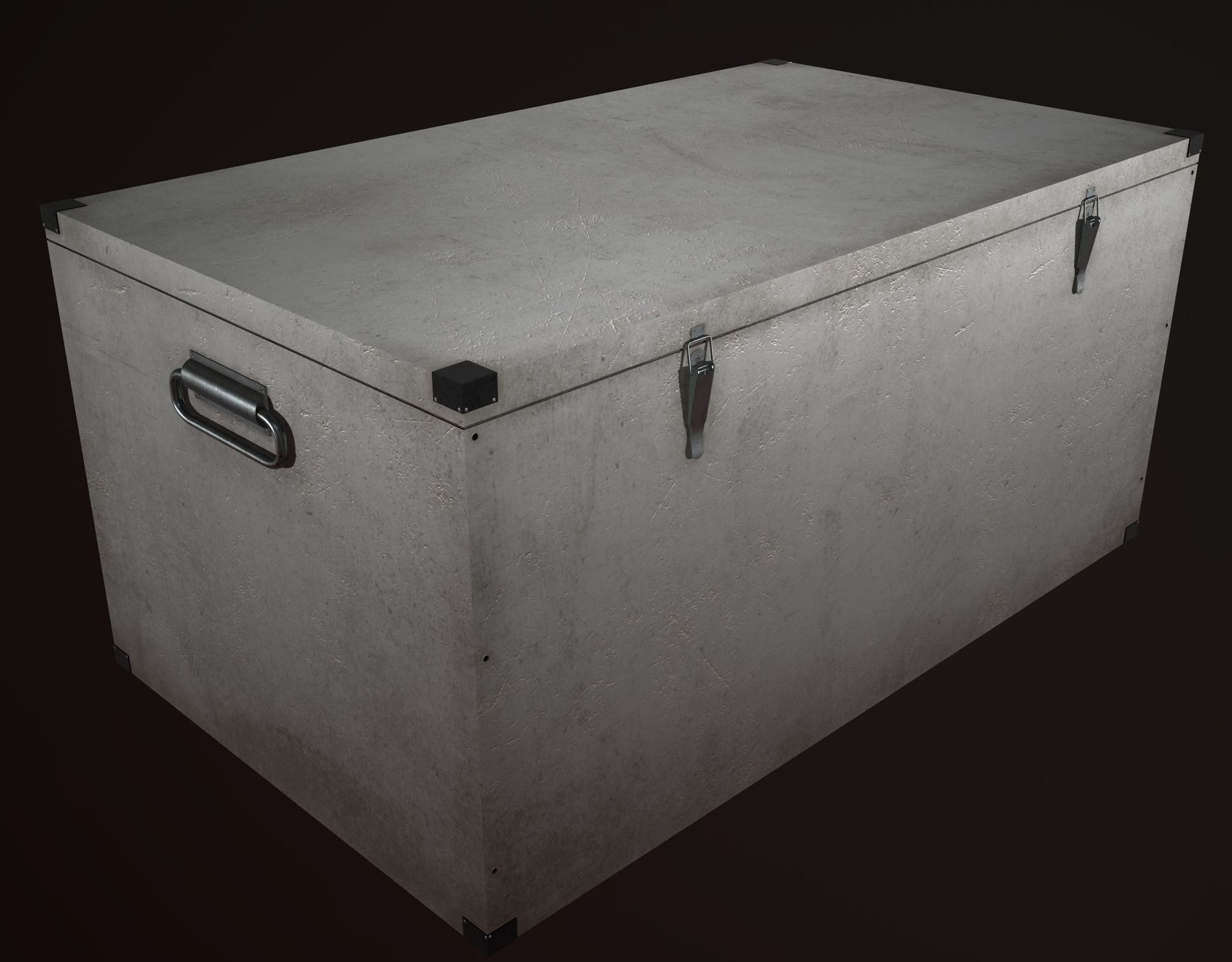 Realistic boxes pack Low-poly 3D model_19