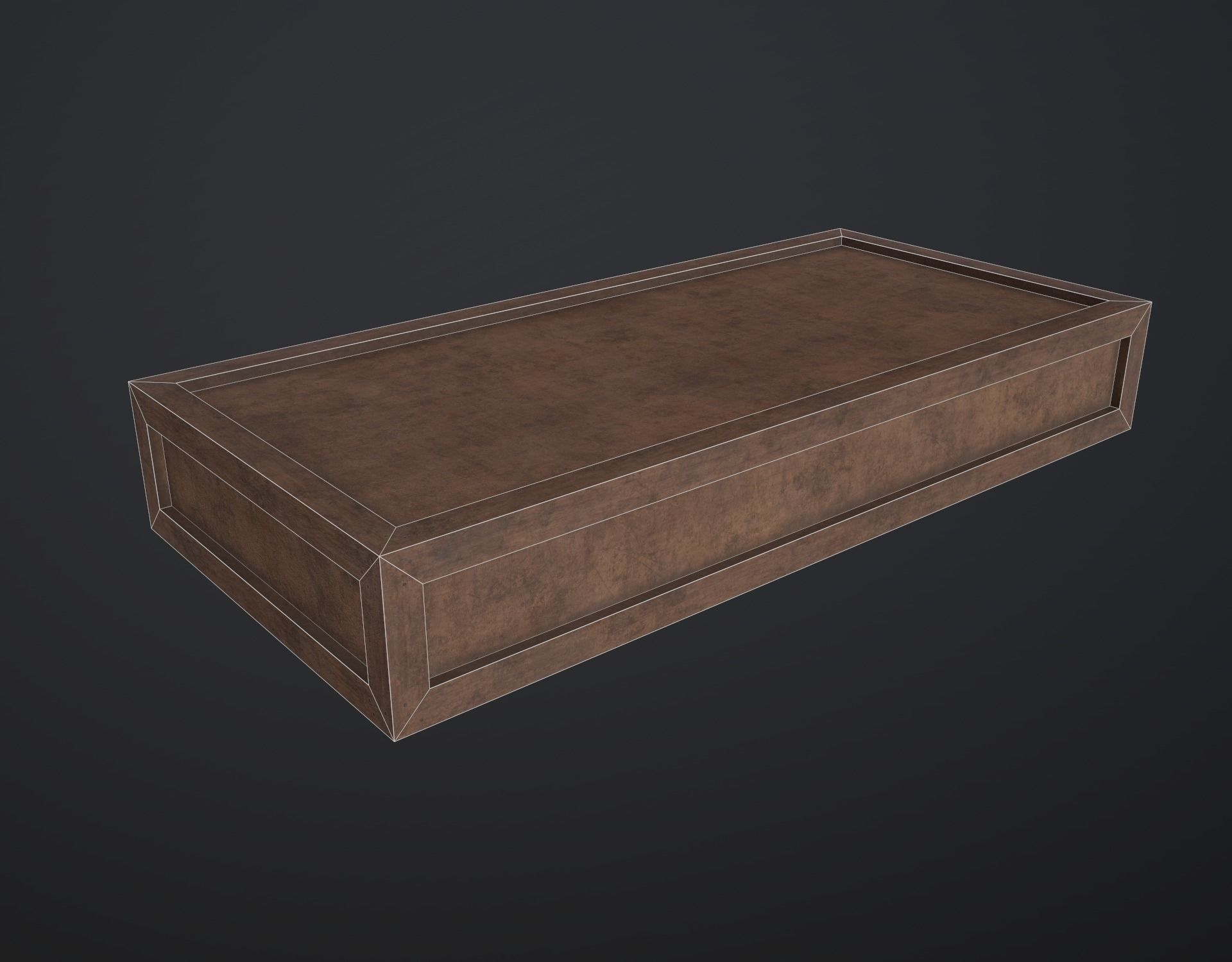 Realistic boxes pack Low-poly 3D model_41