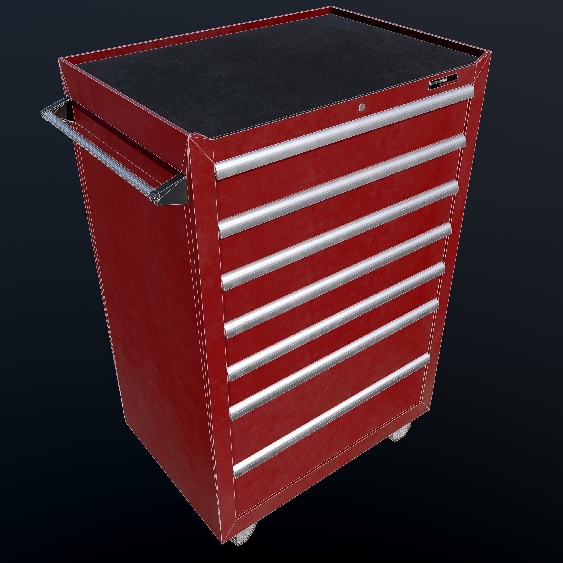 Realistic boxes pack Low-poly 3D model_12
