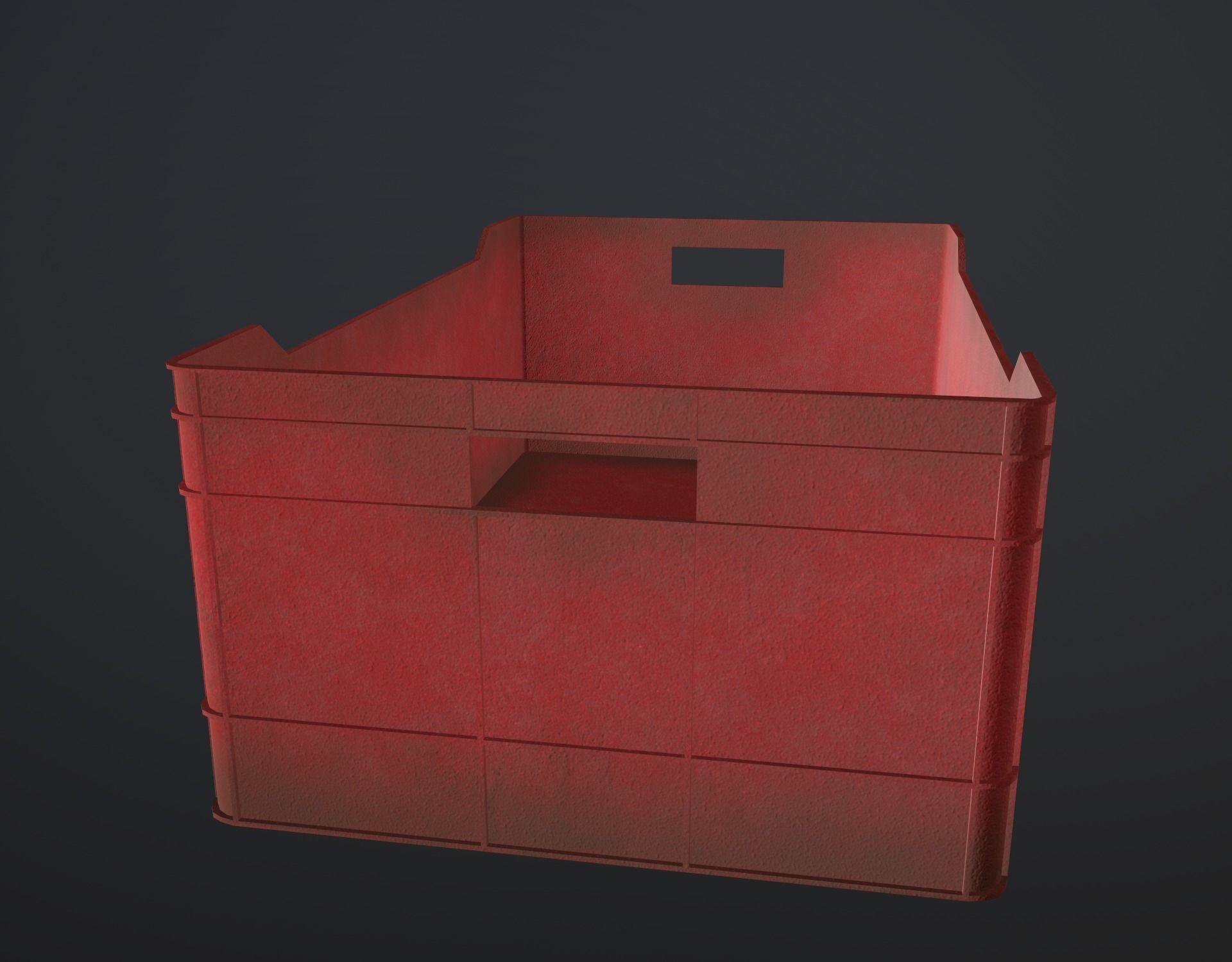 Realistic boxes pack Low-poly 3D model_26