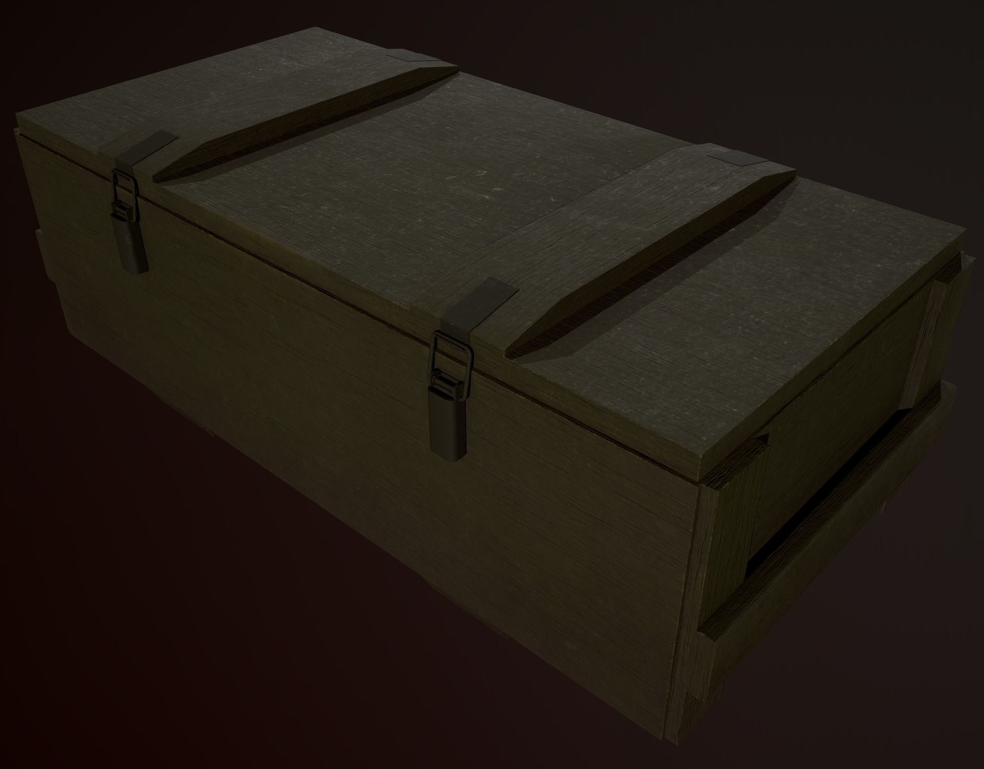 Realistic boxes pack Low-poly 3D model_14