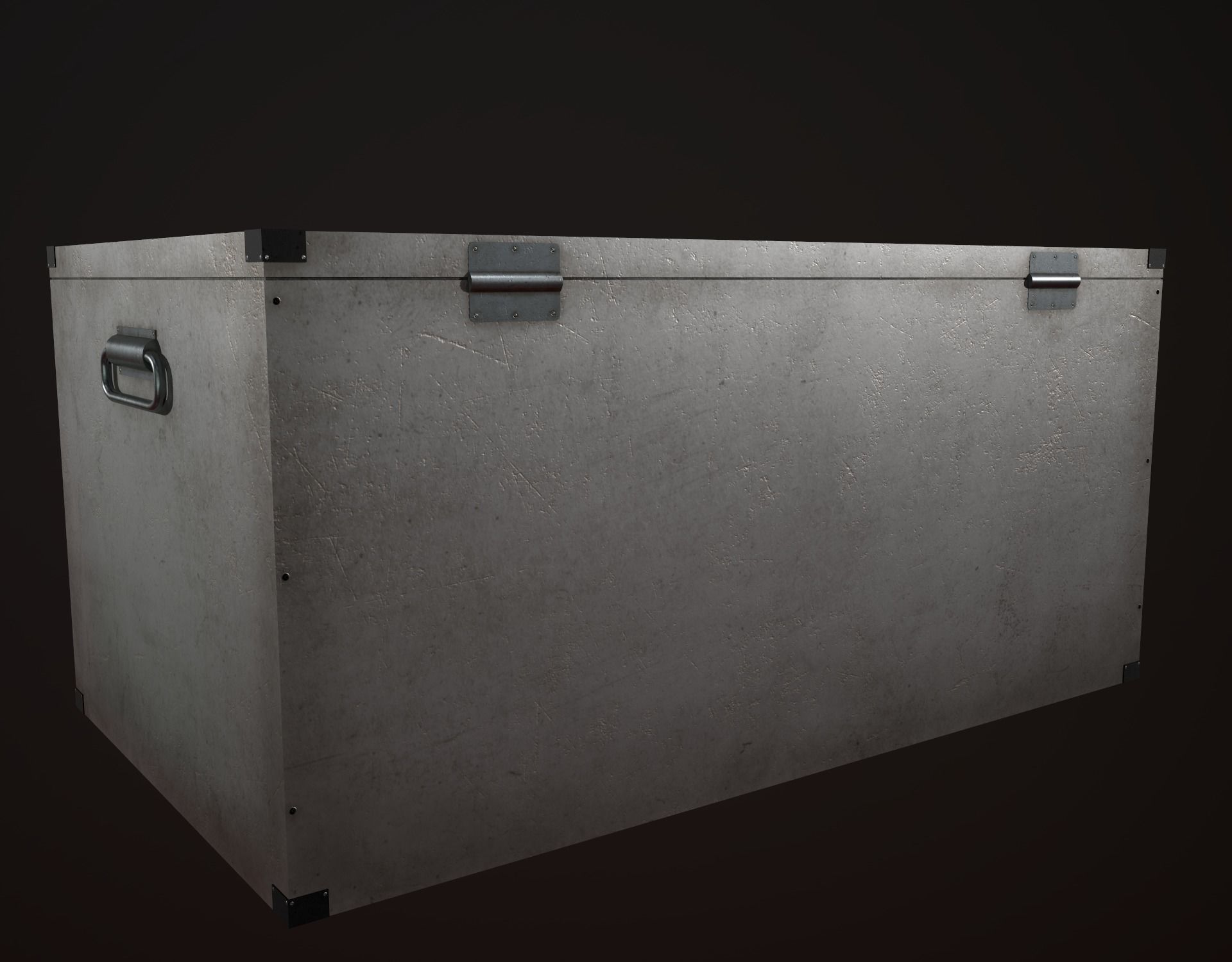 Realistic boxes pack Low-poly 3D model_22