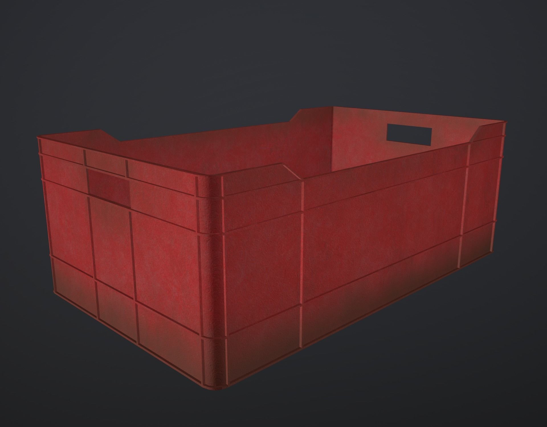 Realistic boxes pack Low-poly 3D model_4