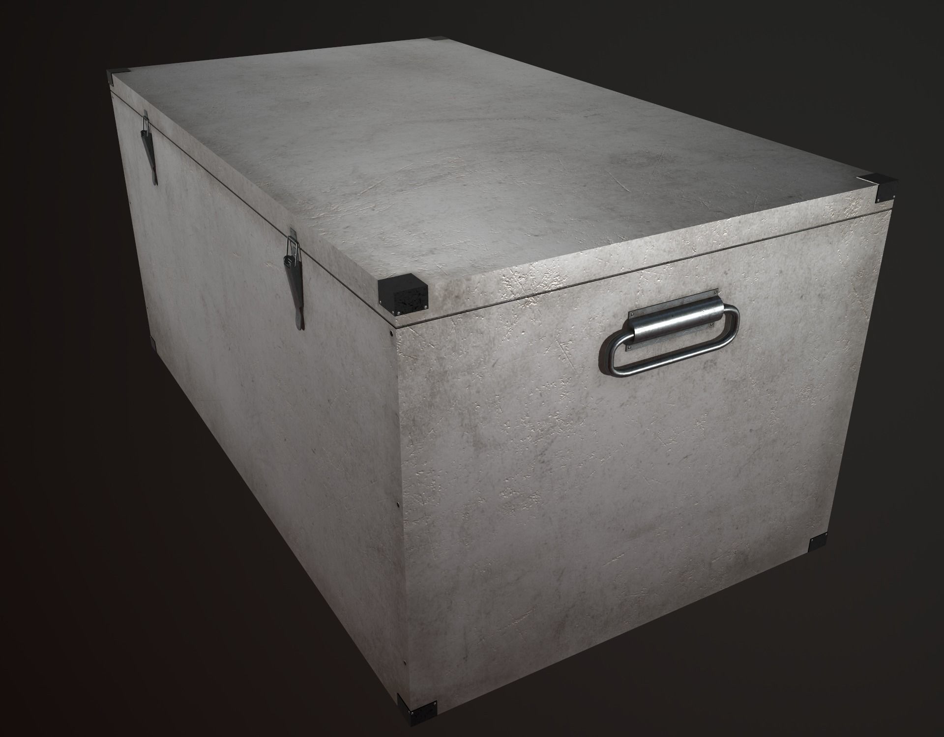 Realistic boxes pack Low-poly 3D model_21