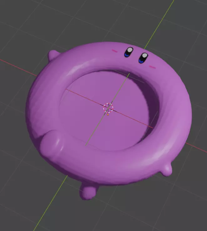 RingFan Kirby Free 3D print model