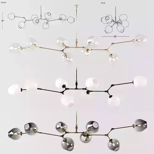 Branching Bubble 02 3D model