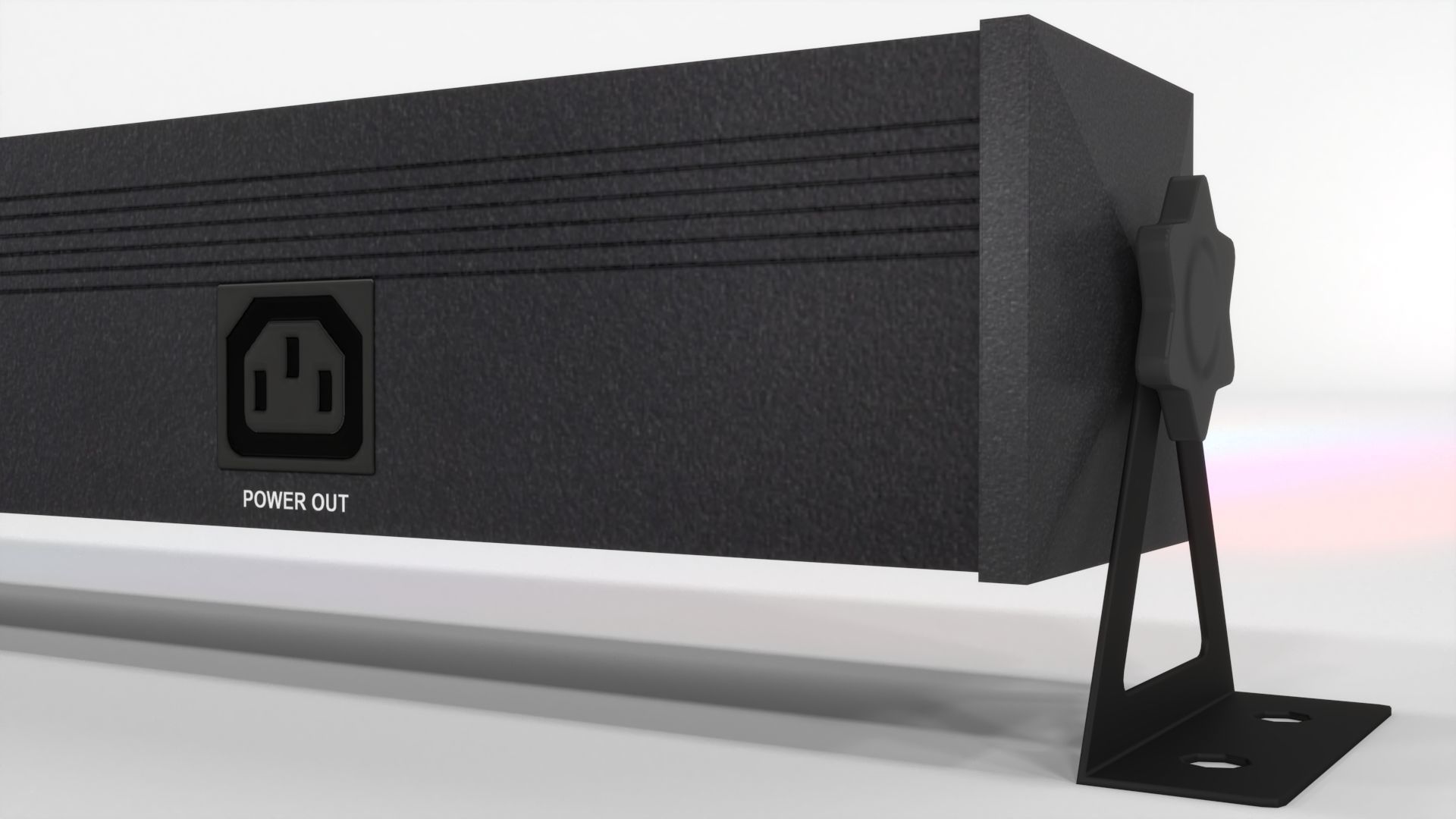 LED Bar Batten Low-poly 3D model_7