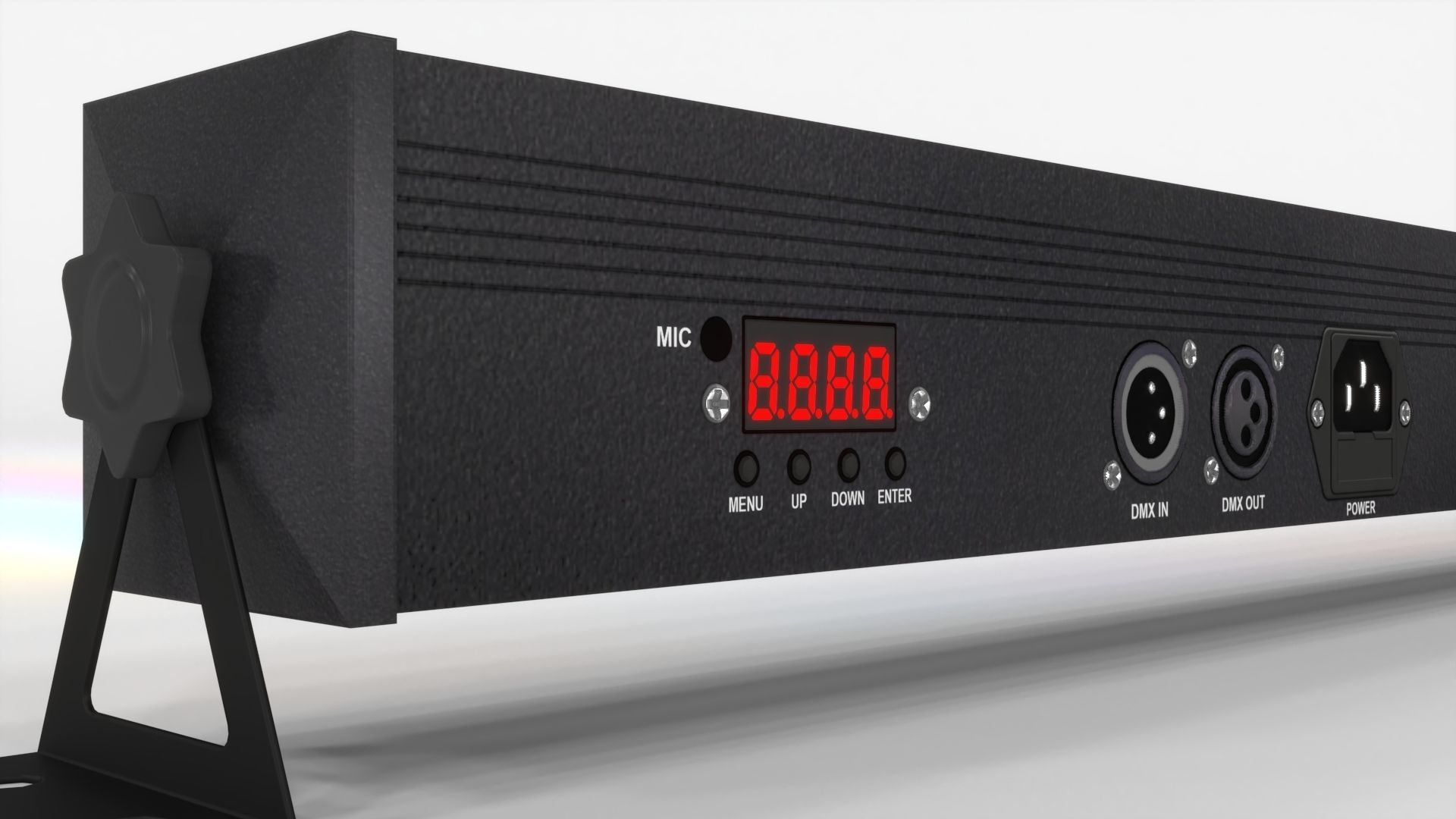 LED Bar Batten Low-poly 3D model_6