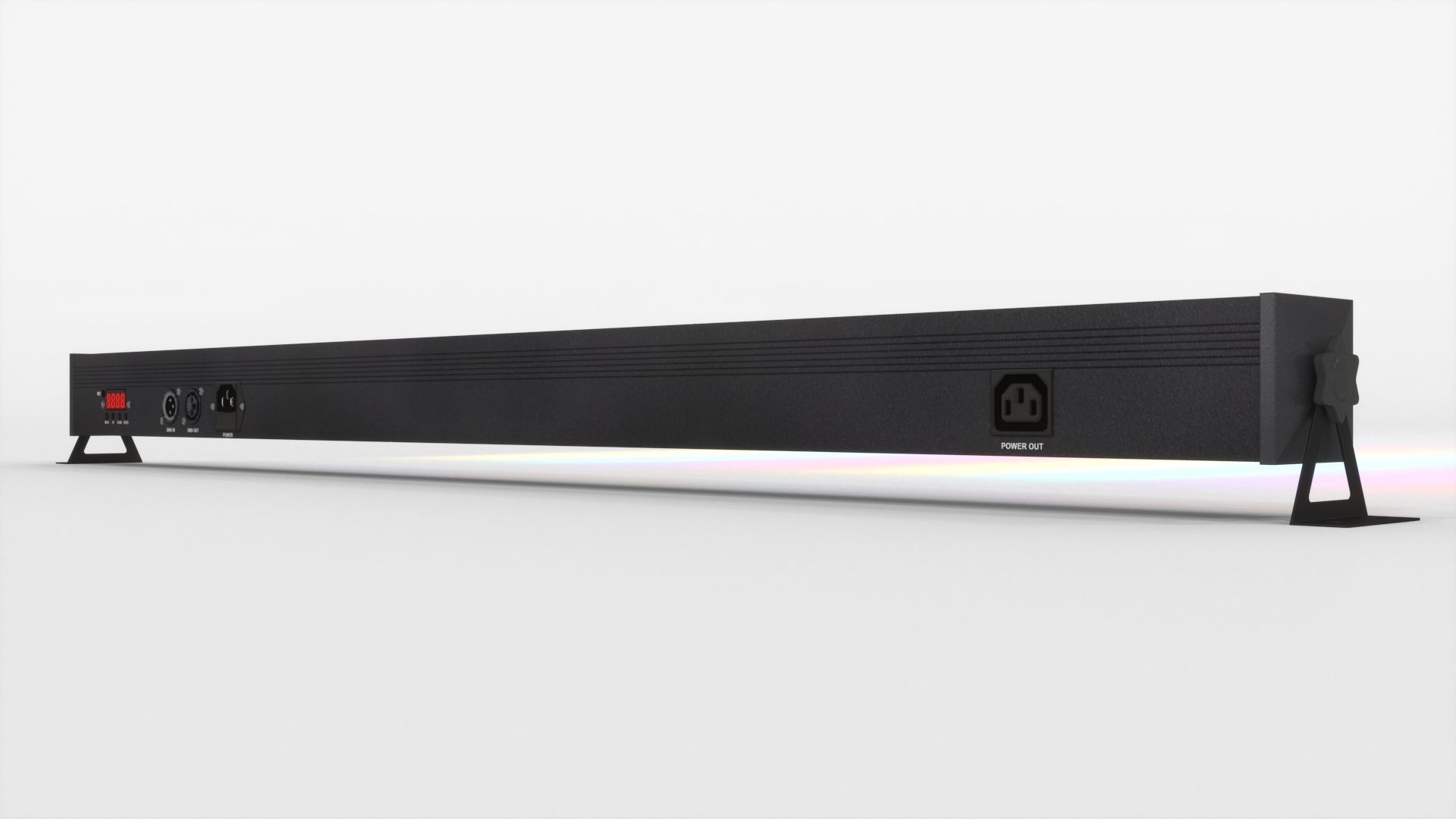 LED Bar Batten Low-poly 3D model_3