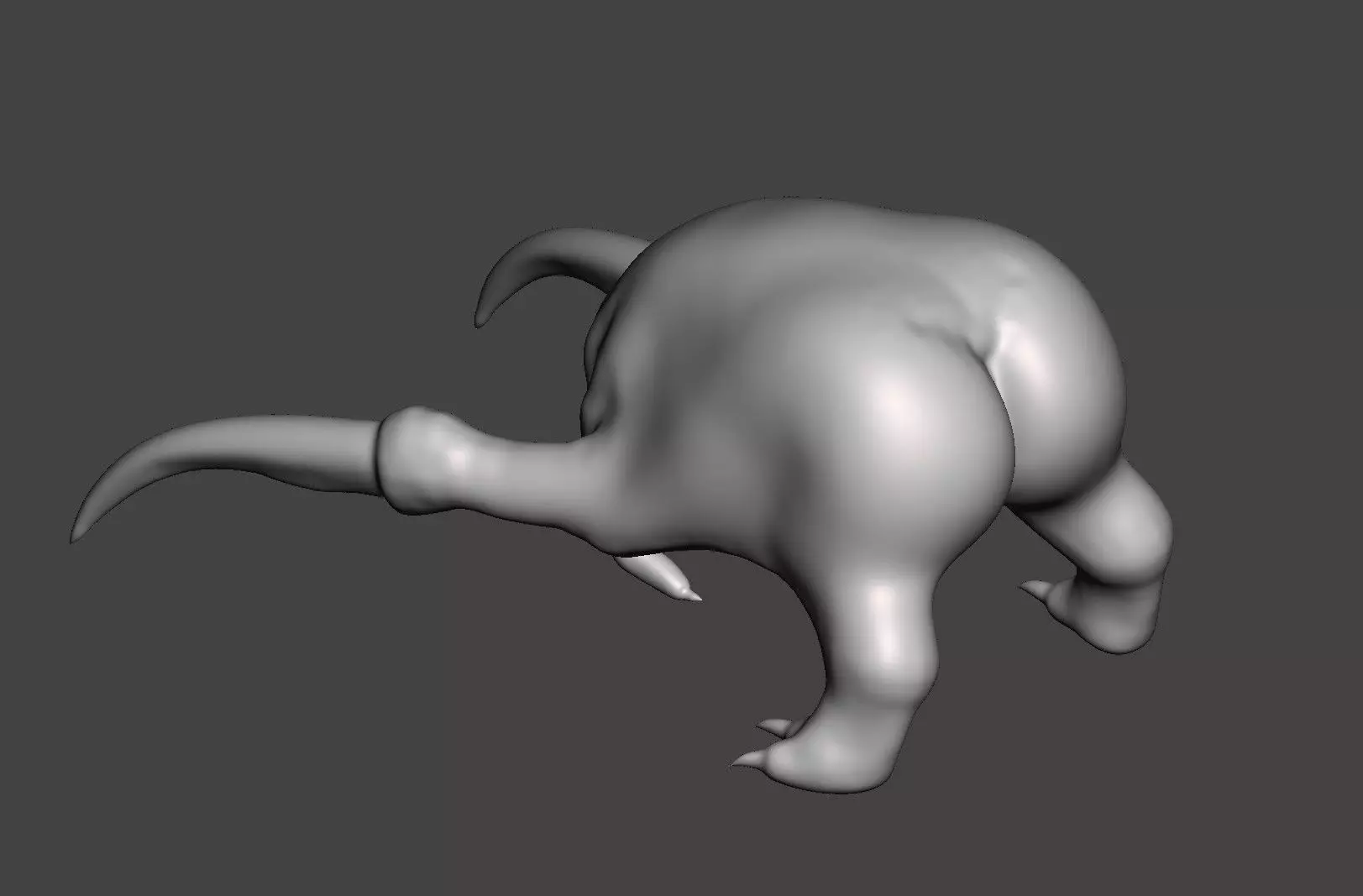 ASSCRAB - HALF LIFE HEADCRAB WITH A BIG BUTT- THIC HIGH POLY STL 3D print model_0