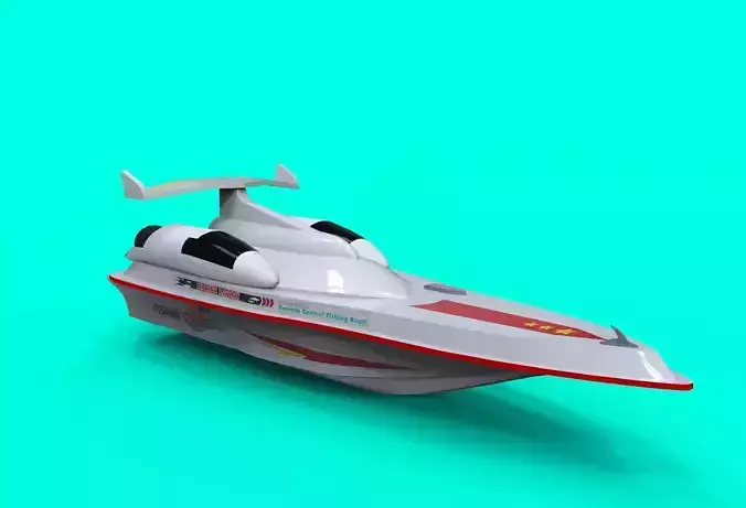 Boat Toy 3D model