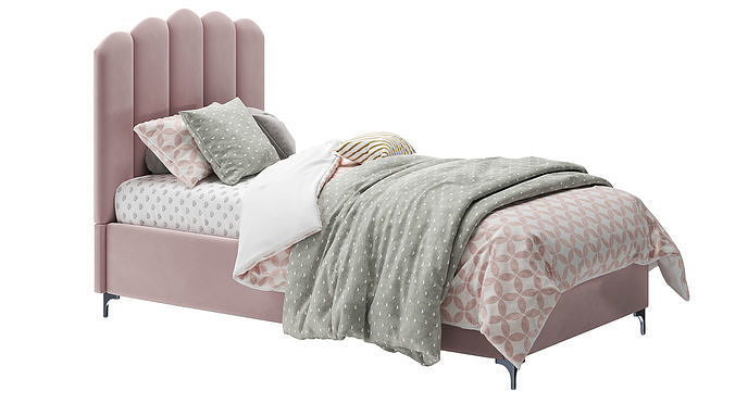 Willow Single Bed 3D model