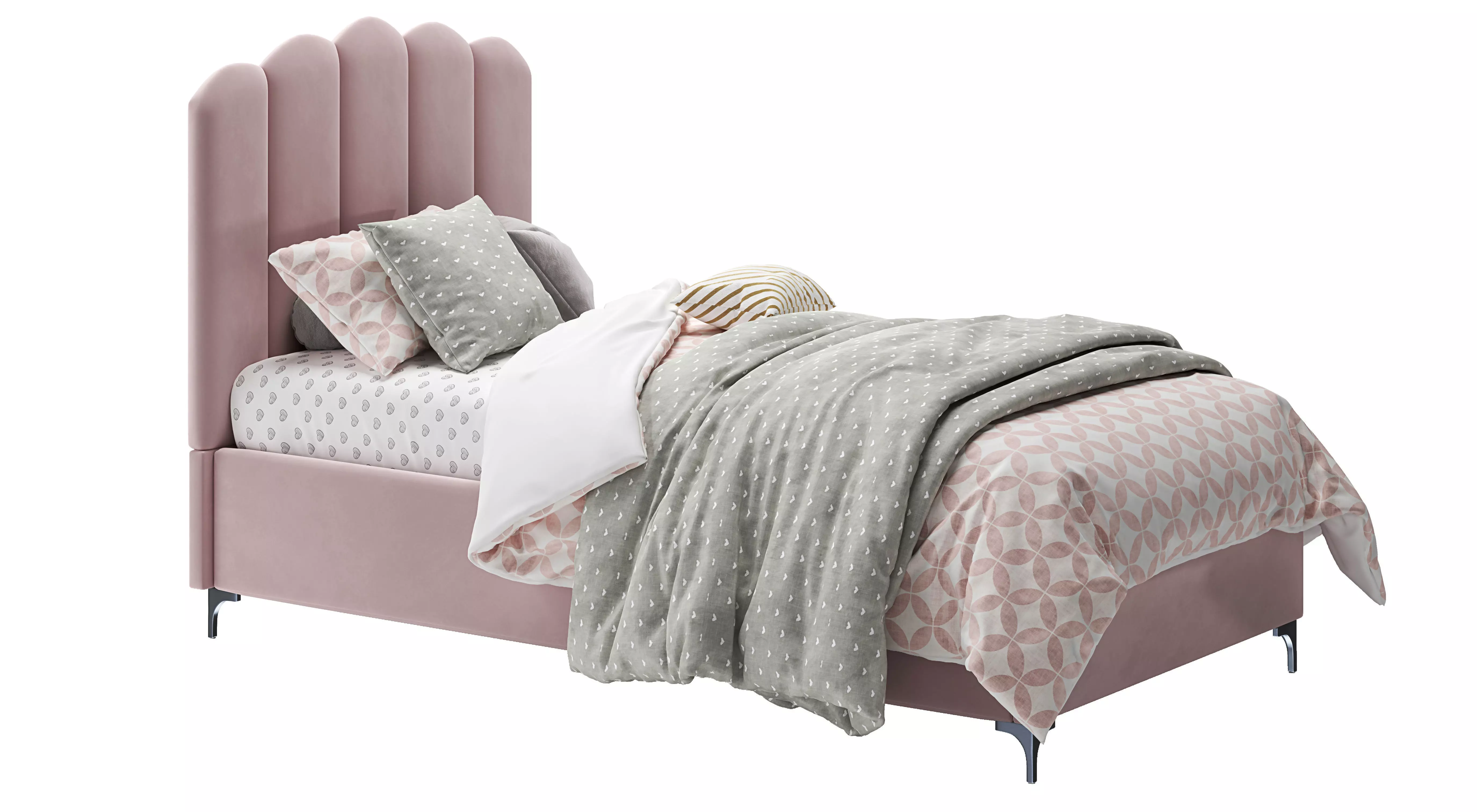 Willow Single Bed 3D model