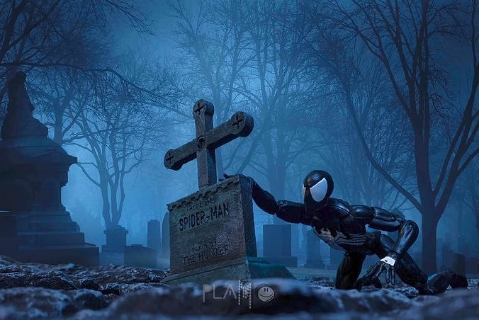 Plamo Studio Web Head Gravestone 3D print model