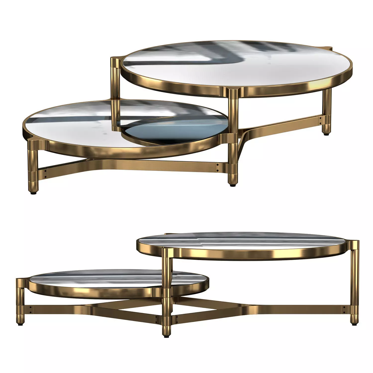 Eclipse Cocktail Table 3D model