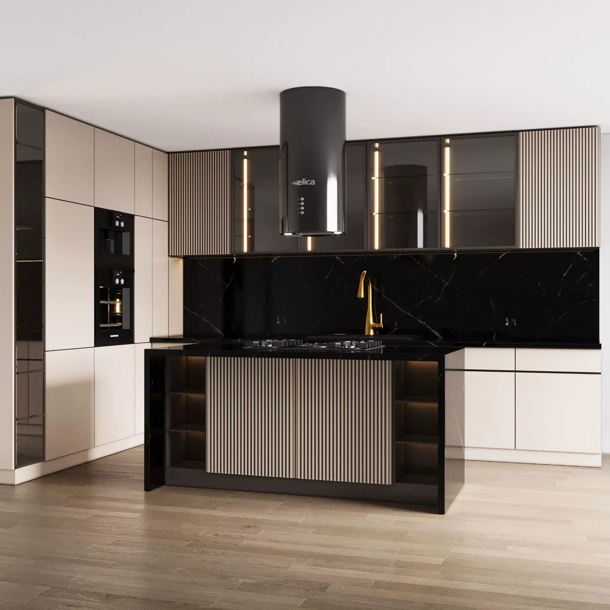 Kitchen 019 3D model_0