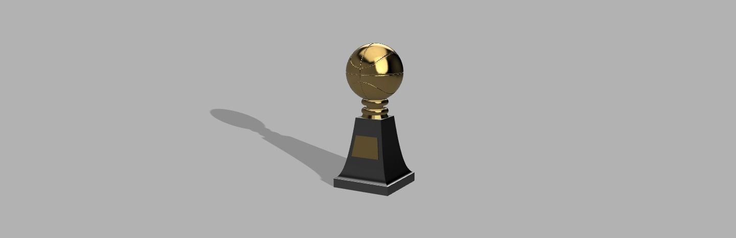 Plamo Studio NBA tropy 3D print model_2