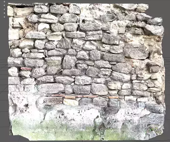 Old Stone Wall of ancient Fort