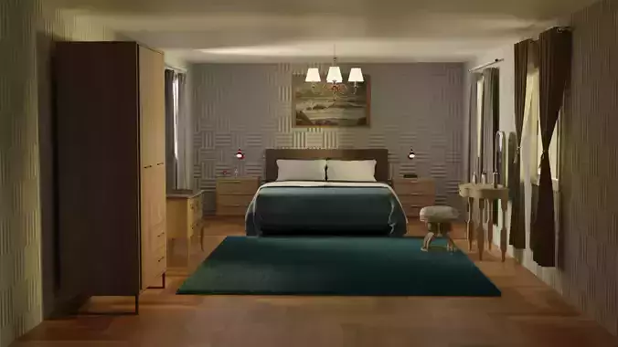 Bedroom interior