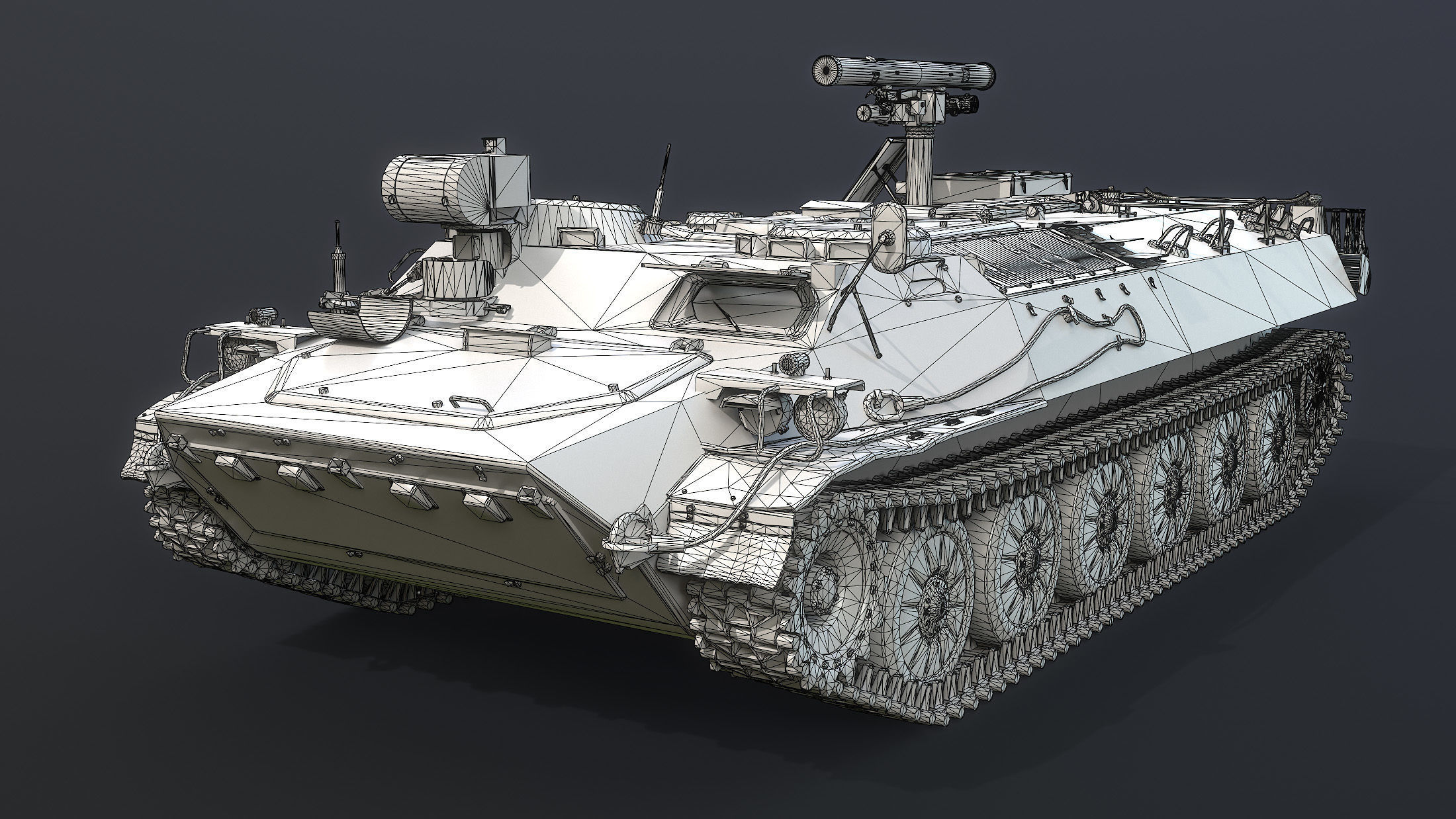 MT-LB Based Vehicles Set 3D Model Collection_11