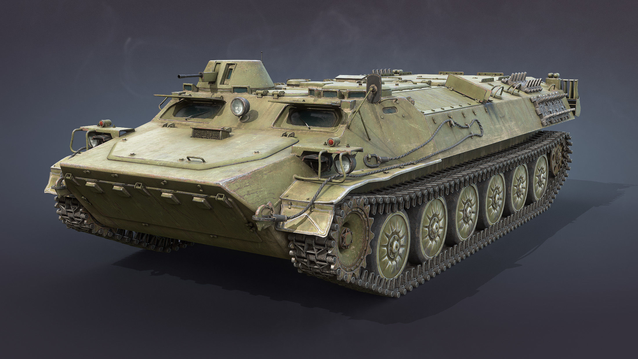 MT-LB Based Vehicles Set 3D Model Collection_5