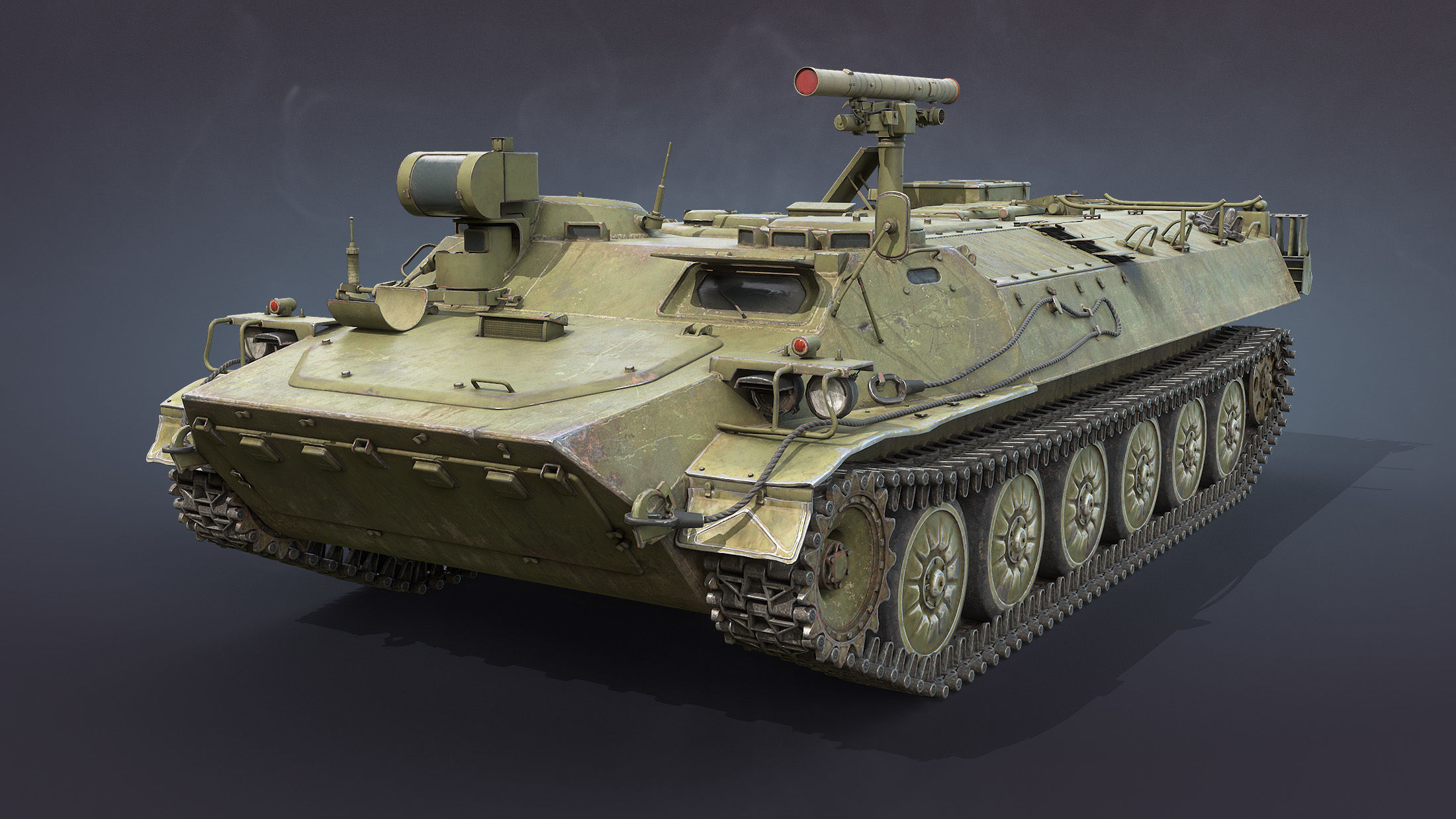 MT-LB Based Vehicles Set 3D Model Collection_9