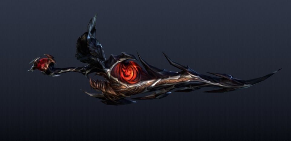 Futuristic Sword Low-poly 3D model_4