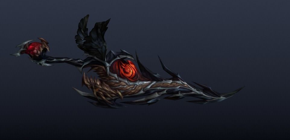 Futuristic Sword Low-poly 3D model_8