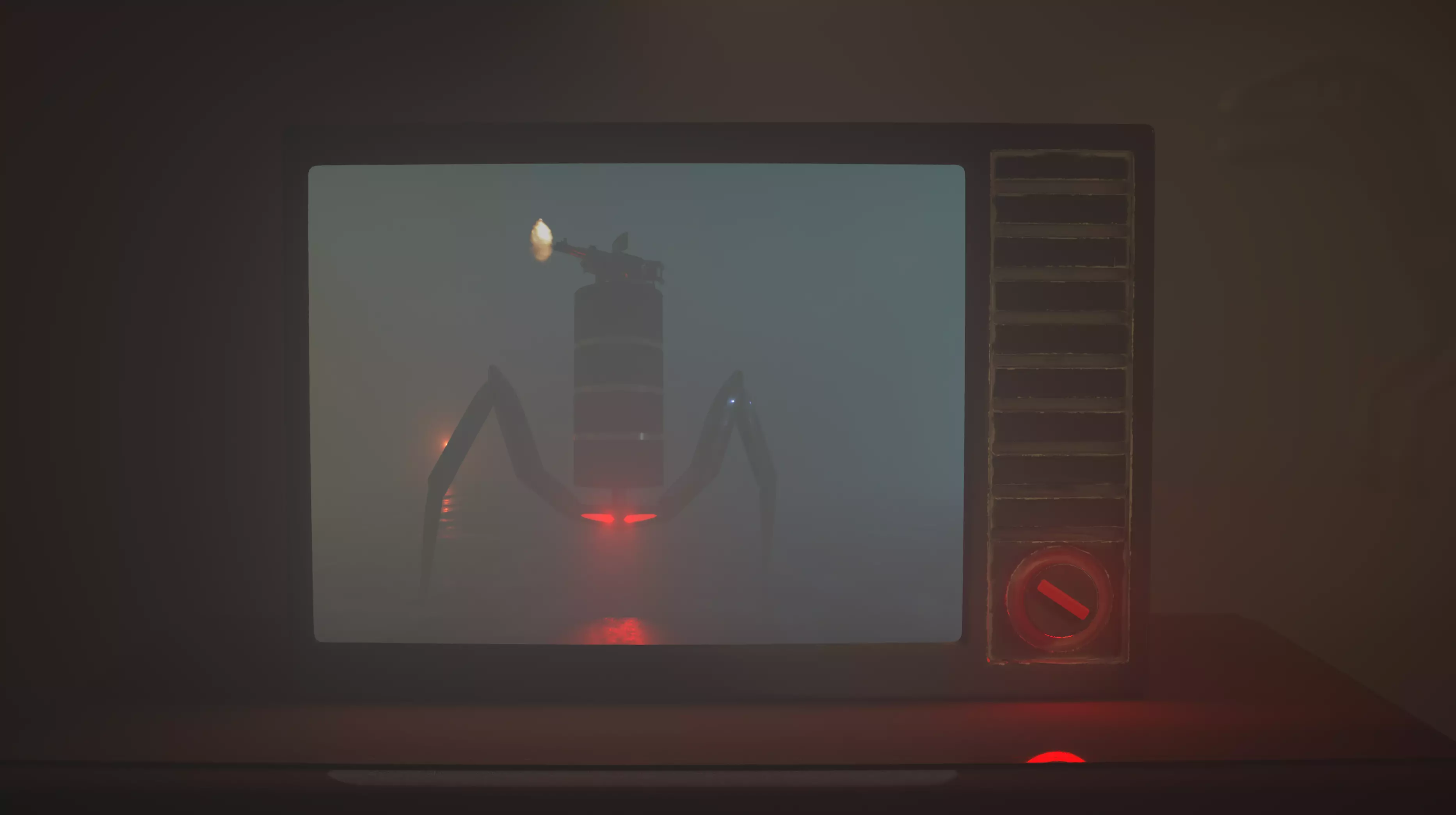 Old television 4k 3D model_0