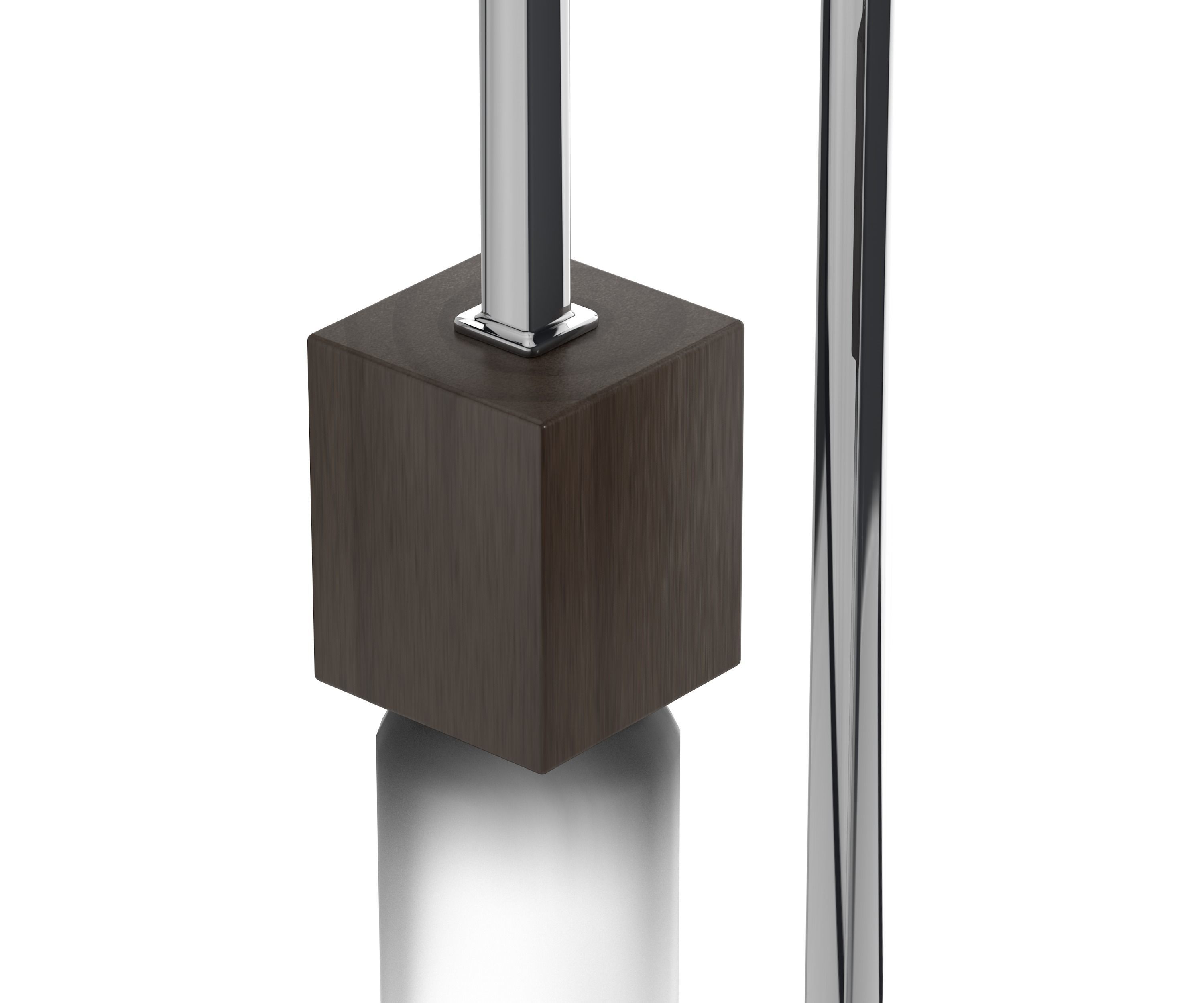 Luminescent vintage lamp chandelier vertical for cinema 4d Low-poly 3D model_4