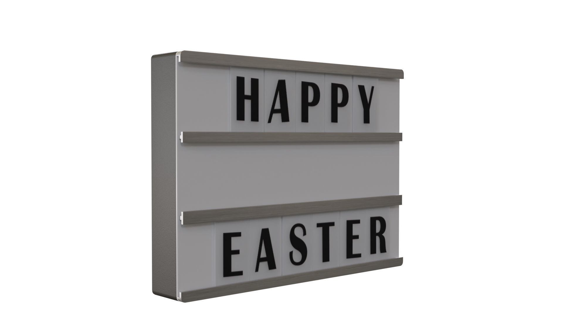  Easter Eggs with Lightbox 3D model_17