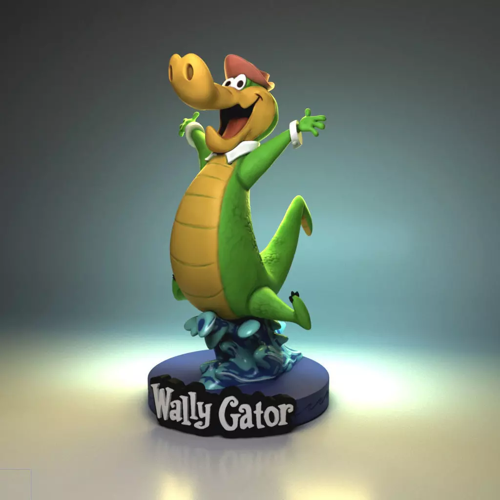 Wally Gator 3D print model_0