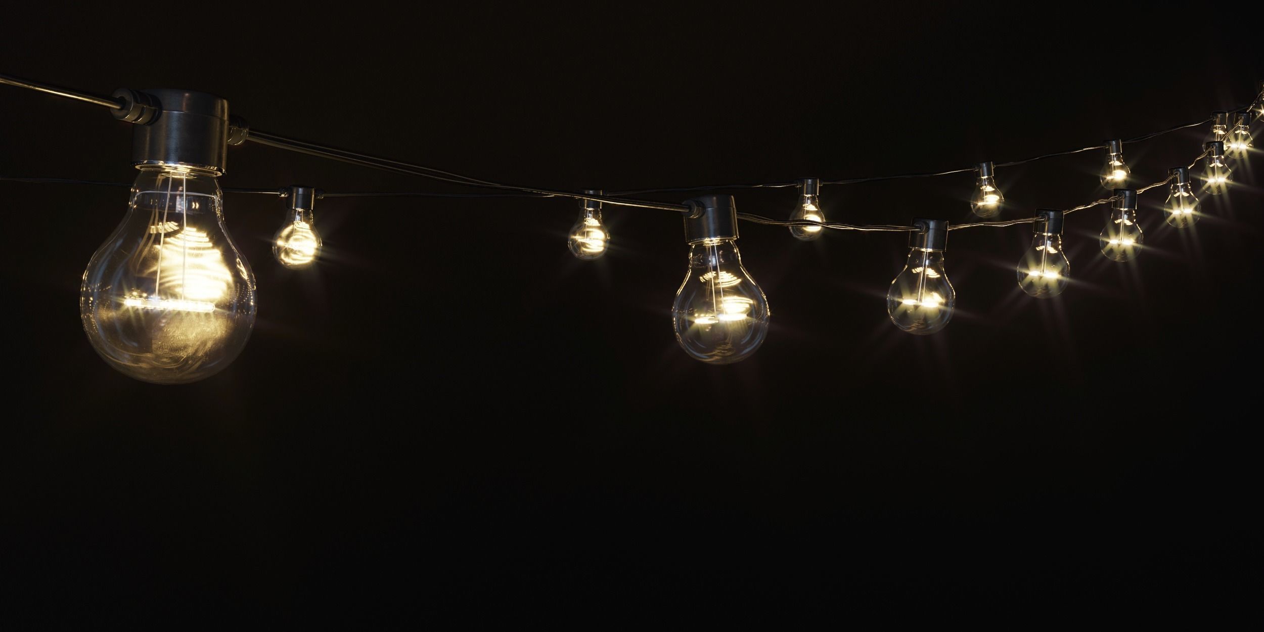 Garland and Bulb String 2 3D model_3