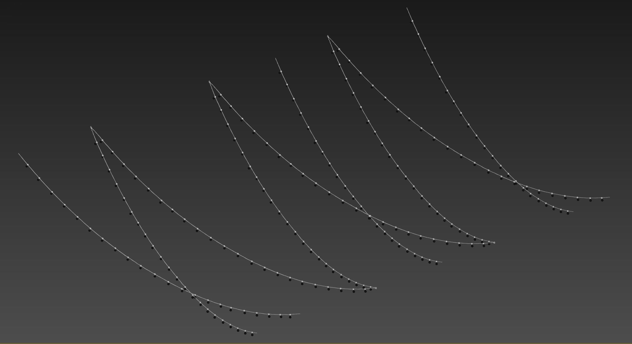 Garland and Bulb String 2 3D model_12