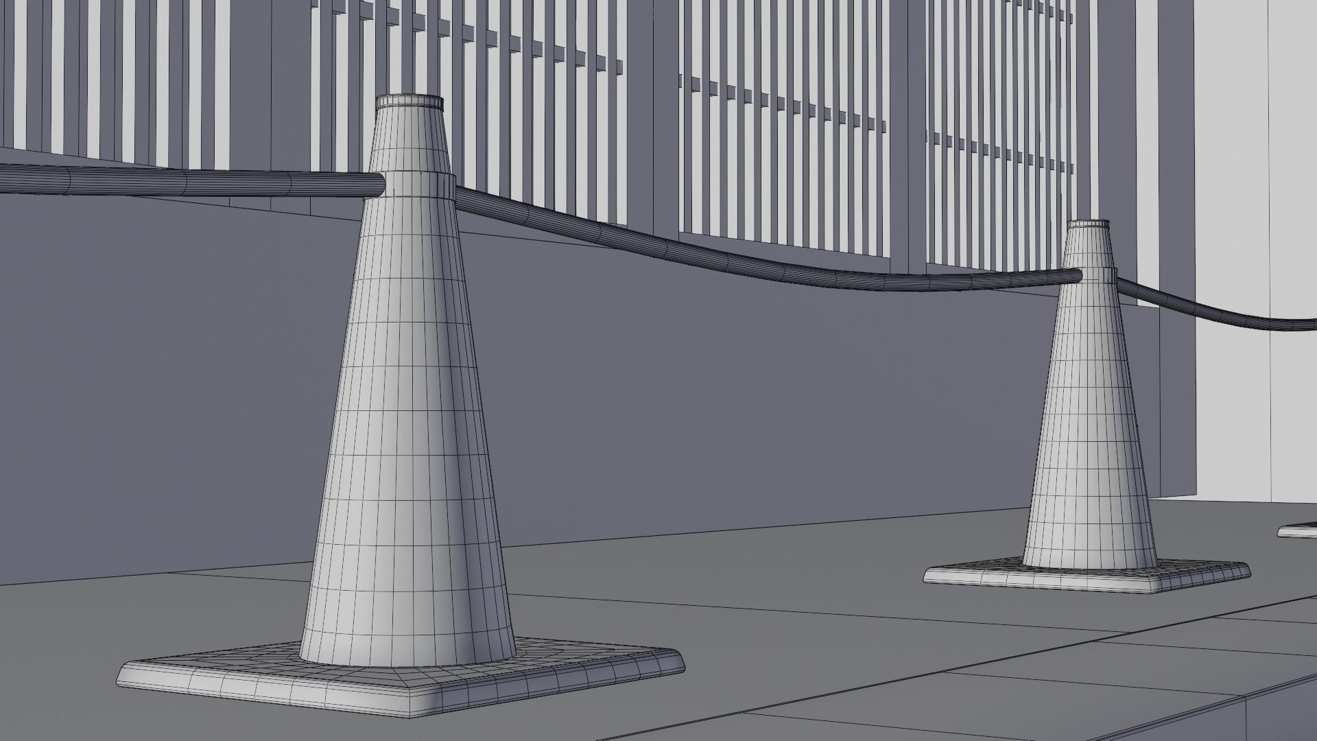 Japanese Street 3d Scene 3D model_15