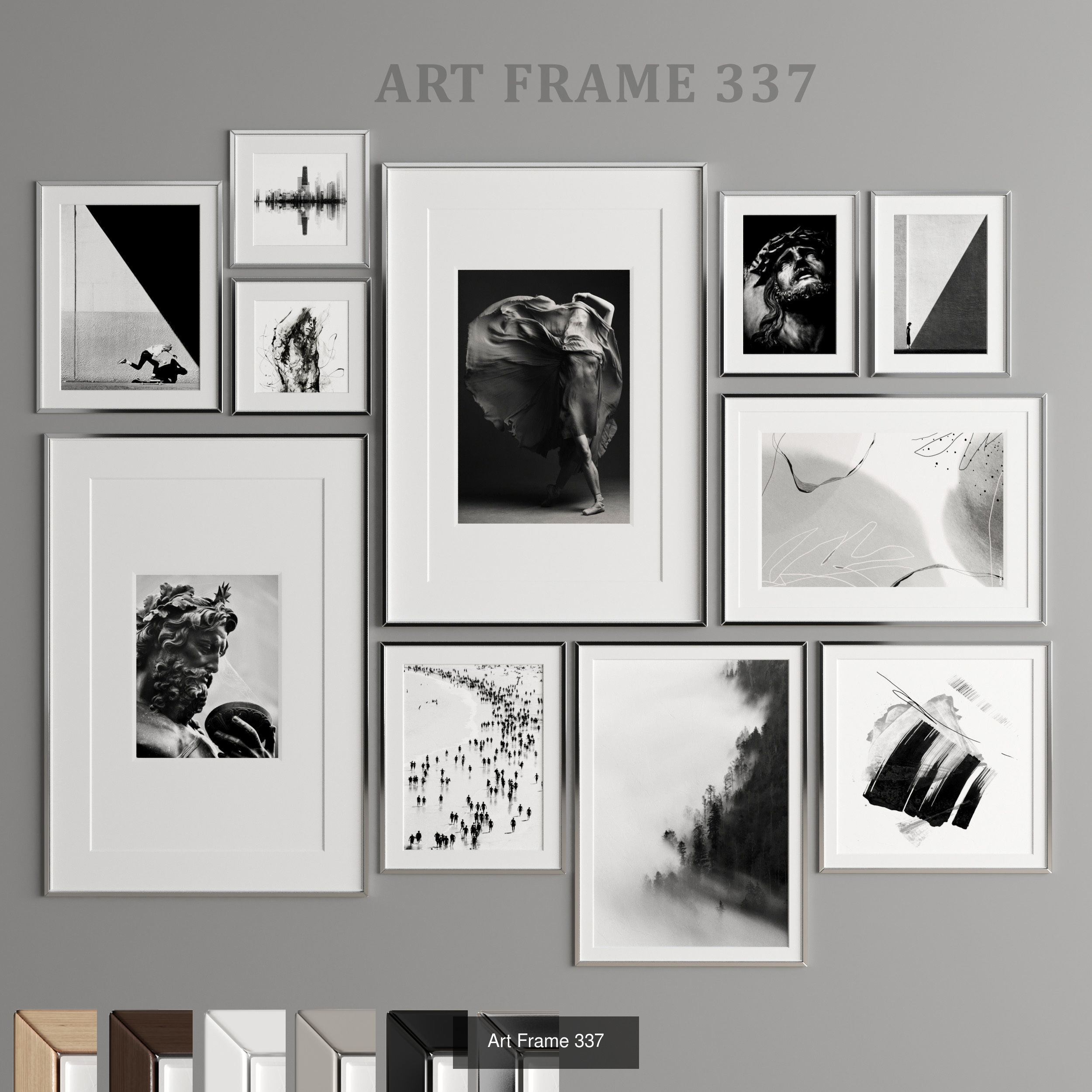 Collection of 11 Art Frames _10