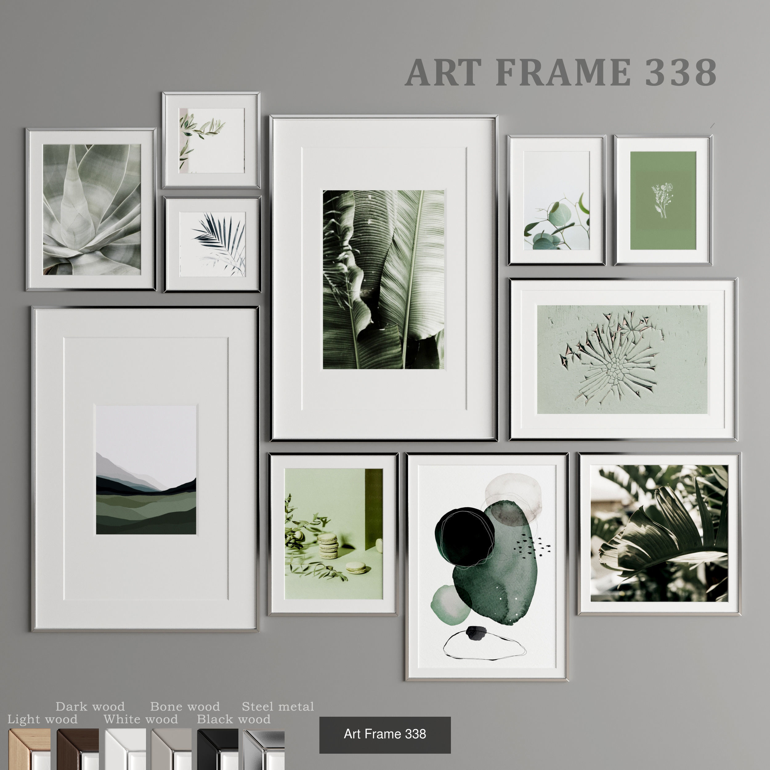 Collection of 11 Art Frames _11