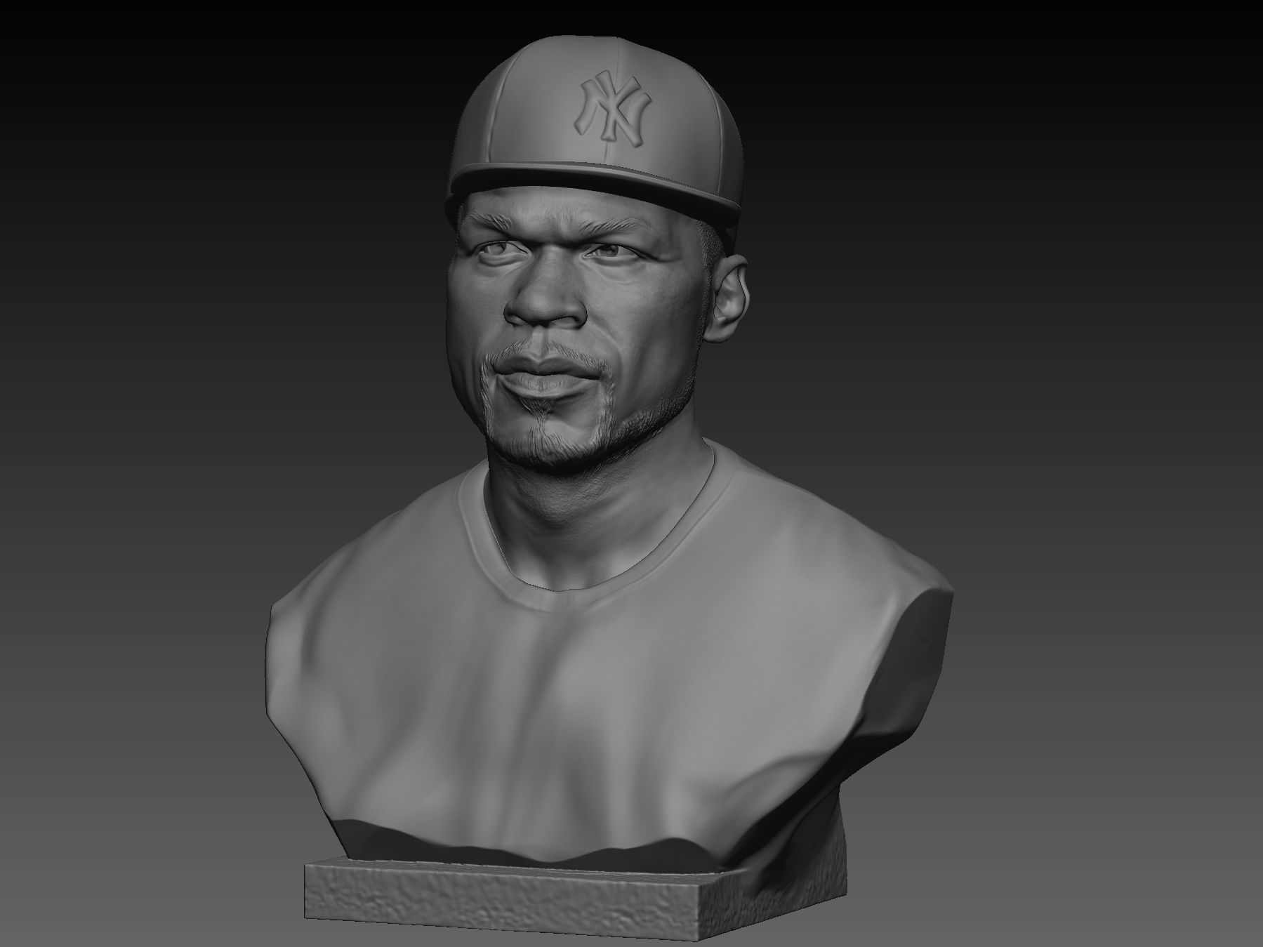 50 CENT 3D print model_29