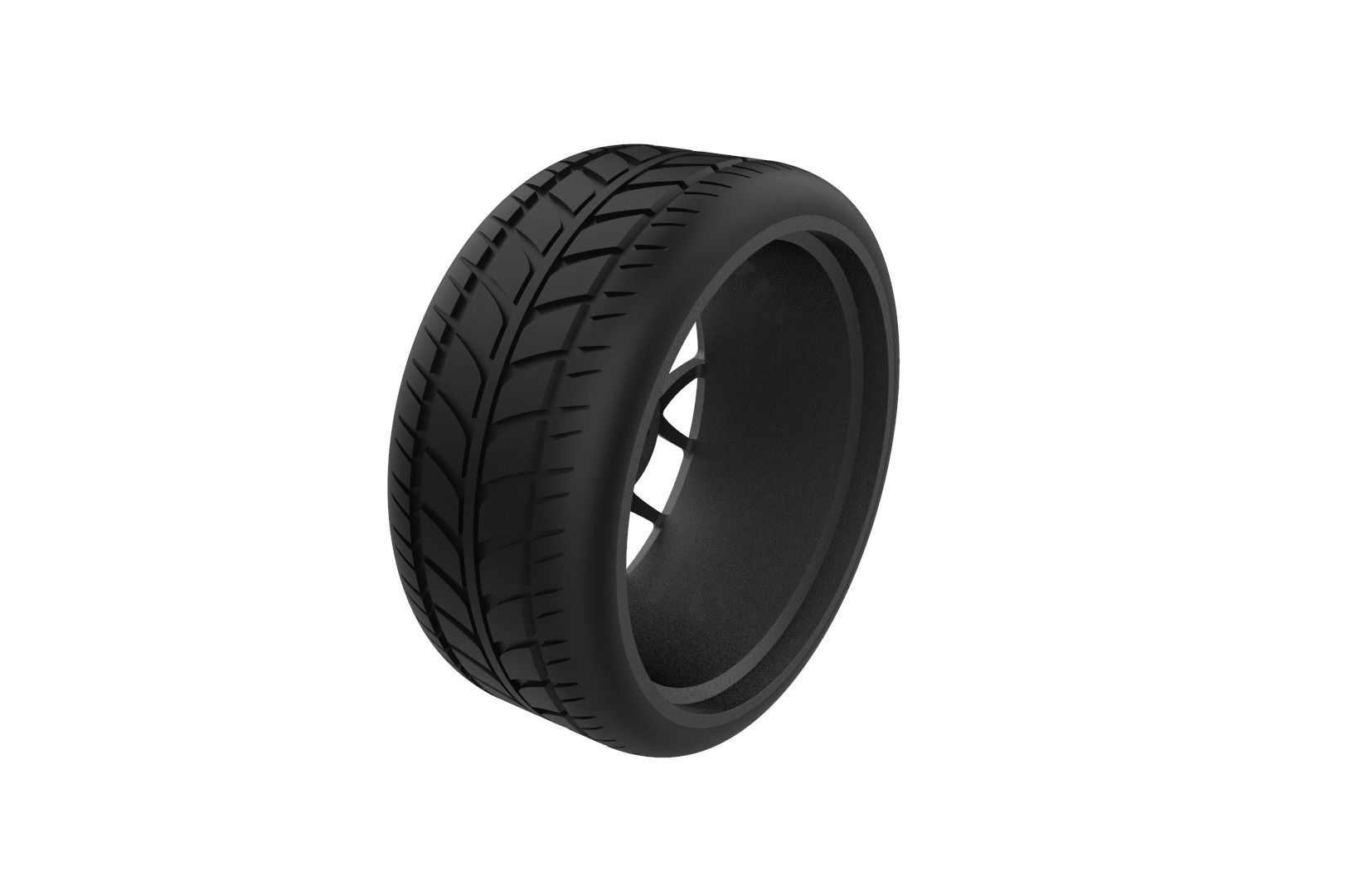 BBS CH-18 Car Wheel Rim 3D print model_20