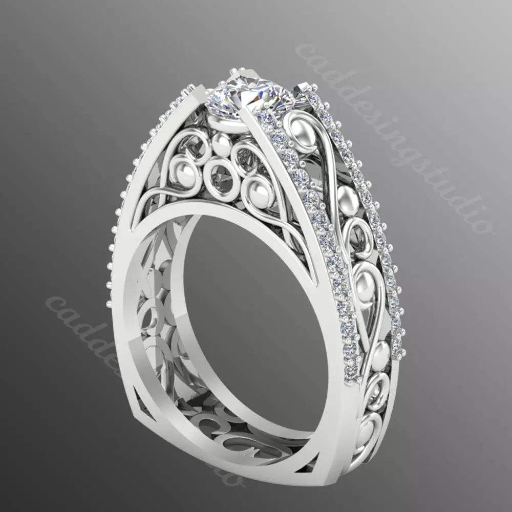 Ring bi138 3D print model_0