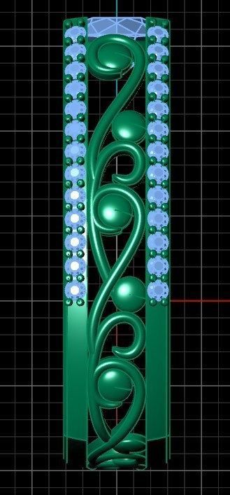 Ring bi138 3D print model_8