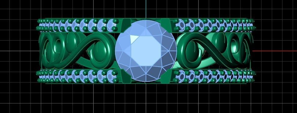 Ring bi138 3D print model_6