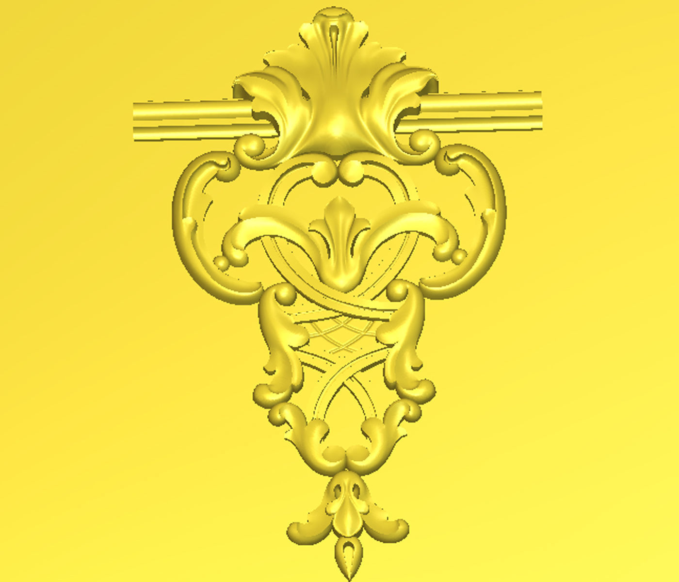 Decor vertical 01  3D model_3