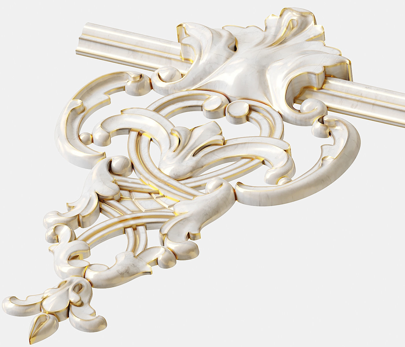 Decor vertical 01  3D model_1