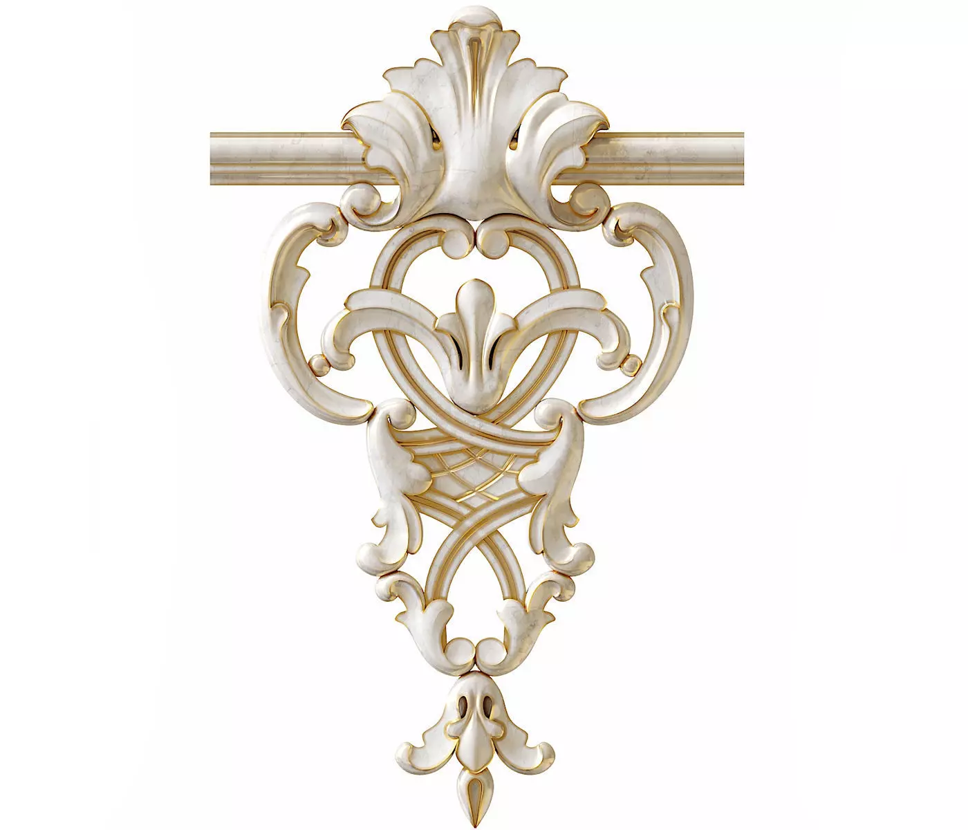 Decor vertical 01  3D model_0