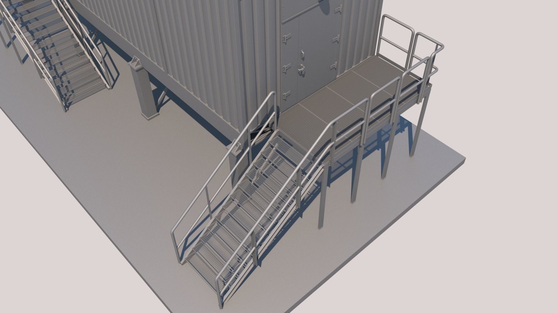 Technical structure 3D model_11
