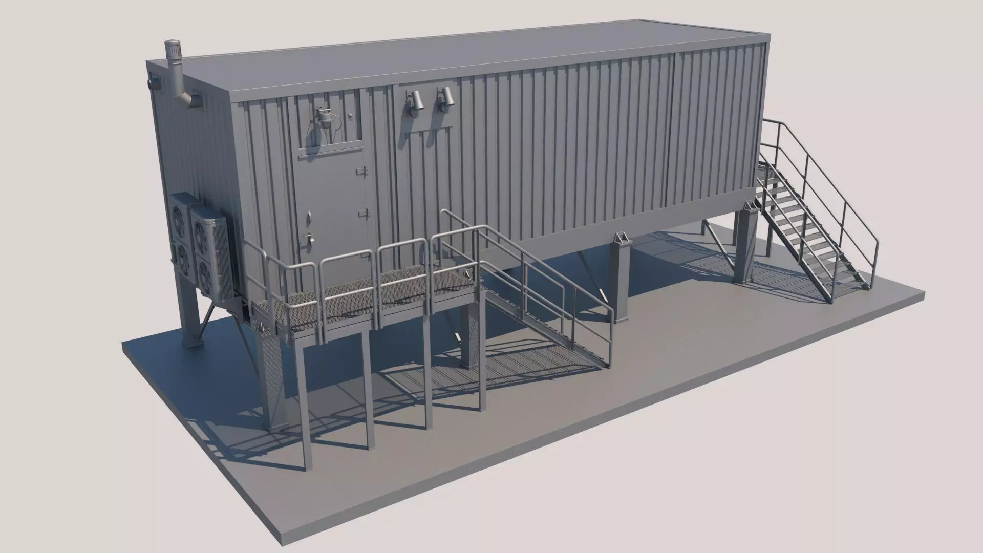 Technical structure 3D model_0