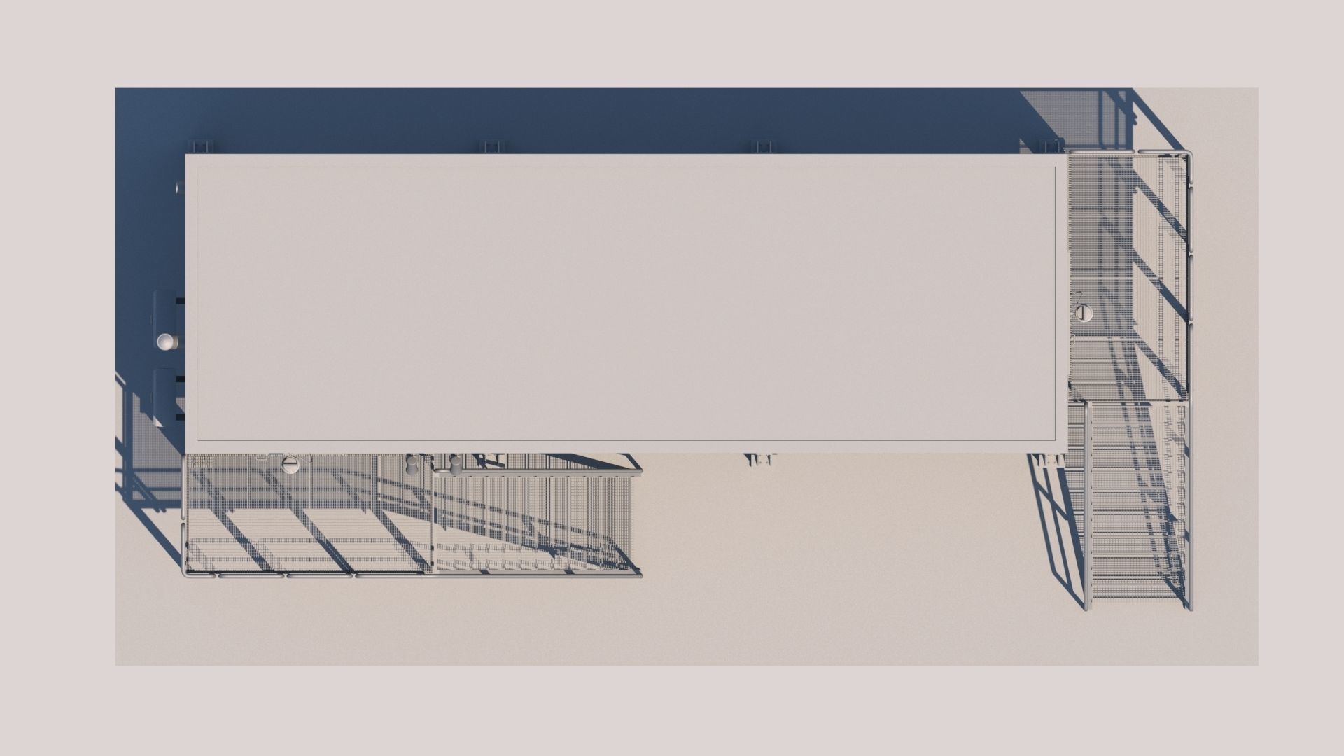 Technical structure 3D model_5